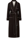 DOLCE & GABBANA BELTED WOOL-CASHMERE COAT