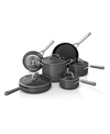 NINJA NEVERSTICK PREMIUM HARD-ANODIZED COOKWARE SET, 10 PIECE