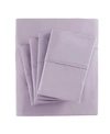 Madison Park 800 Thread Count Cotton Blend Sateen 6-pc. Sheet Set, California King In Purple