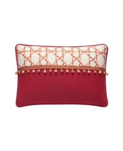 Rose Tree Islamorada Decorative Pillow, 12" X 18" In Multi