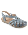 Earth Women's Berri Woven Slingback Sandals In Moroccan Blue