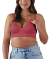 Bravado Designs Women's Plunge Nursing Bra In Lipstick