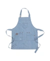 Kaf Home Ayesha Curry Kids Denim Apron In Open Blue