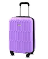 Amka Honeycomb 20" Carry-on Expandable Spinner Suitcase In Lilac