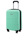 AMKA HONEYCOMB 22" CARRY-ON EXPANDABLE SPINNER SUITCASE
