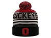 TOP OF THE WORLD TOP OF THE WORLD OHIO STATE BUCKEYES OVERT KNIT HAT