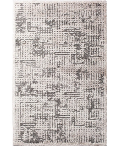 Portland Textiles Urban Exposure Mondamin Silver5' X 7'6" Area Rug