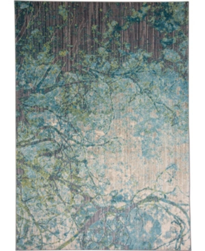 Simply Woven Mara R3474 Aquamarine 7'10" X 11'" Area Rug In Capri