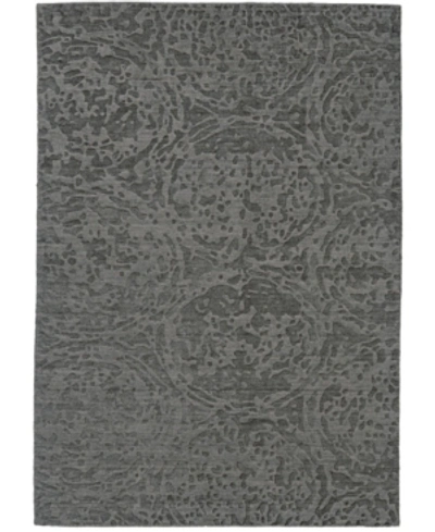 Simply Woven Closeout! Feizy Leilani R6447 2' X 3' Area Rug In Storm