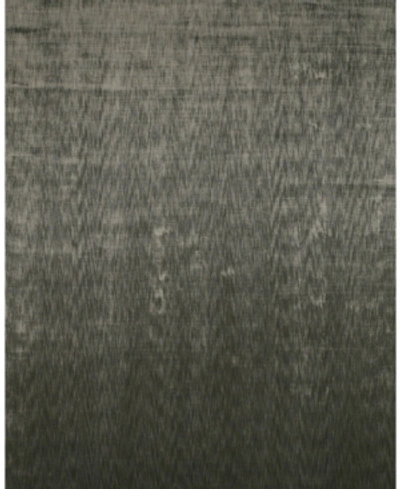 Simply Woven Closeout! Feizy Marlowe R6417 5'6" X 8'6" Area Rug In Smoke