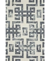 SIMPLY WOVEN LORRAIN R8568 SLATE 2' X 3' AREA RUG