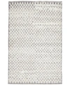 SIMPLY WOVEN CLOSEOUT! FEIZY SABRINE R6286 5'6" X 8'6" AREA RUG