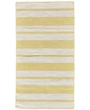 Simply Woven Duprine R0560 Gold 2' X 3' Area Rug In Gold
