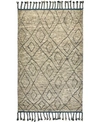 SIMPLY WOVEN CLOSEOUT! FEIZY TWAIN R6785 4' X 6' AREA RUG
