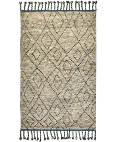 Simply Woven Closeout! Feizy Twain R6785 4' X 6' Area Rug In Dusk