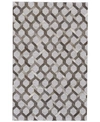 Simply Woven Fannin R0752 Slate 5' X 8' Area Rug In Steel