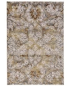 SIMPLY WOVEN CANNES R3685 GRAY 1'8" X 2'10" AREA RUG