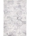 SIMPLY WOVEN ASHER R8772 GRAY 2' X 3' AREA RUG