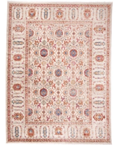 Simply Woven Closeout! Feizy Torina R3880 7'8" X 9'7" Area Rug In Ivory