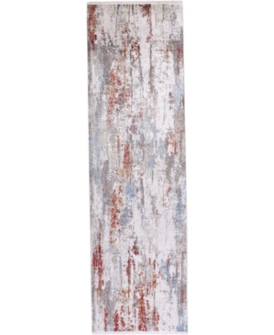 Simply Woven Cadiz R3903 Ivory 3'1" X 10' Runner Rug