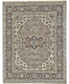 SIMPLY WOVEN USTAD R6112 IVORY 5'6" X 8'6" AREA RUG