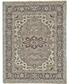 Simply Woven Ustad R6112 Ivory 5'6" X 8'6" Area Rug In Ivory