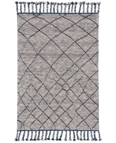 Simply Woven Closeout! Feizy Twain R6778 4' X 6' Area Rug In Storm