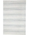 SIMPLY WOVEN ODELL R6385 MIST 5' X 7'6" AREA RUG