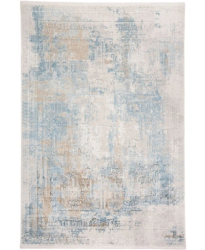 Simply Woven Cadiz R3890 Blue 4'10" X 7'10" Area Rug