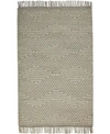 Simply Woven Phoenix R0810 Brown 5' X 7'6" Area Rug In Stone