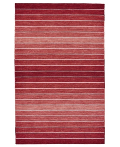 Simply Woven Closeout! Feizy Santino R0562 8' X 11' Area Rug In Red