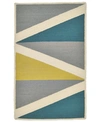 SIMPLY WOVEN CLOSEOUT! FEIZY CLARE R0529 8' X 11' AREA RUG