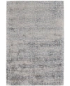 Simply Woven Nadia R8389 Charcoal 5' X 8' Area Rug In Smoke