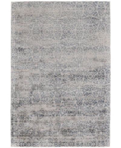 Simply Woven Nadia R8389 Charcoal 5' X 8' Area Rug In Smoke