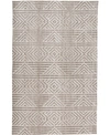 Simply Woven Colton R8791 Brown 2' X 3' Area Rug In Brown