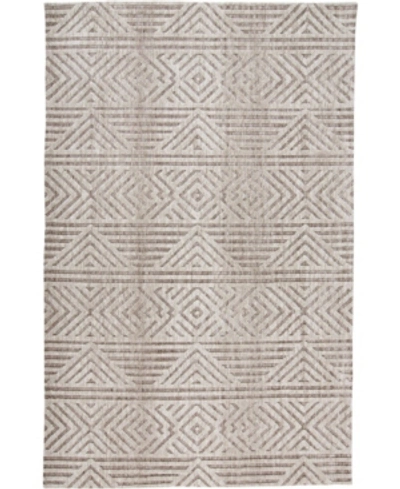 Simply Woven Colton R8791 Brown 3'6" X 5'6" Area Rug