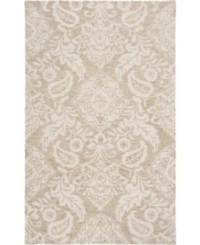 Simply Woven Belfort R8776 Taupe 5' X 8' Area Rug