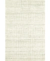 SIMPLY WOVEN GRAMERCY R6326 BURGUNDY 5'6" X 8'6" AREA RUG