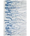 Simply Woven Closeout! Feizy Cosmo R8621 7'3" X 9'3" Area Rug In Twilight