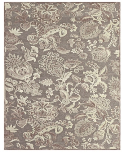 Simply Woven Closeout!  Carolyn R3112 1'9" X 2'10" Area Rug In Pewter