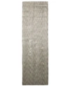 SIMPLY WOVEN CLOSEOUT! FEIZY MARLOWE R6417 2'6" X 8' RUNNER RUG