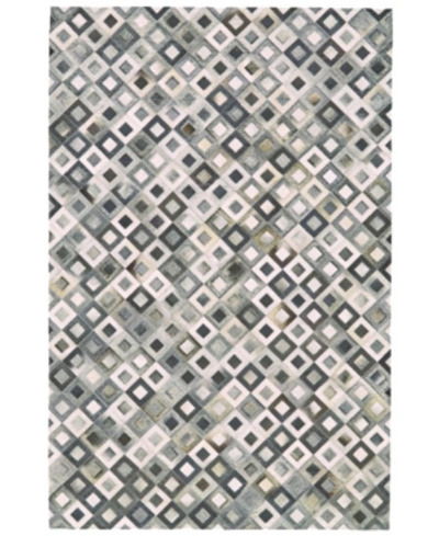 Simply Woven Closeout! Feizy Zenna 9173r 6' X 9' Area Rug In Fog