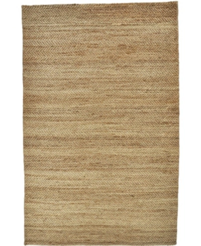 Simply Woven Kaelani R0770 Beige 8' X 11' Area Rug In Natural