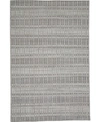 Simply Woven Odell R6385 Gray 3'6" X 5'6" Area Rug In Gray