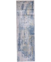 Simply Woven Cadiz R3889 Ivory 3'1" X 10' Runner Rug In Ivory