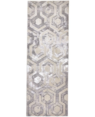 Simply Woven Micah R3046 Beige 2'10" X 7'10" Runner Rug