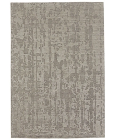 Simply Woven Closeout! Feizy Leilani R6448 5'6" X 8'6" Area Rug In Taupe