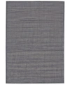 Simply Woven Melina R3398 Silver 8' X 11' Area Rug In Sterling