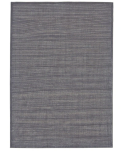 Simply Woven Melina R3398 Silver 8' X 11' Area Rug In Sterling
