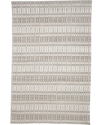 Simply Woven Odell R6385 Taupe 5' X 7'6" Area Rug
